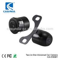 Auto mini camera two installation rear view front view camera