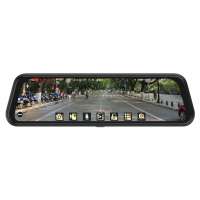 9.66" IPS Rear View Mirror Monitor Full HD 1080P Night Vision Dash Cam Camera Auto Driving Recorder G-Sensor